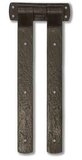 Solid Bronze Bahama Shutter Double Strap Hinge - 3/4" Offset - Single - Pintle Included