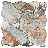 Canet Oxido 17" x 17" Porcelain Floor & Wall Tile - Sold Per Case of 6 - 12.24 Sq. Ft.