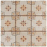 Mirambel Marron 13" x 13" Ceramic Floor & Wall Tile - 10 Tiles Per Case - 12.0 Sq. Ft.