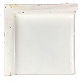 Antique White Inside Return Concave Ceramic Tile "matches 739 AETCO"