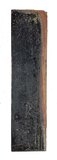 Antique Black Glazed Encaustic Floor Tile by Campbell Brick & Tile Co. - 1-3/8" x 5-7/8"