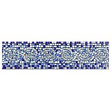 Captain Riptide Pacific Blue 2" x 7-7/8" Ceramic Wall Trim Tile - Sold by the individual piece