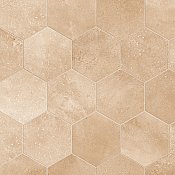 Aspdin Hex Cotto 8-5/8" x 9-7/8" Porcelain Floor and Wall Tile - 25 Tiles Per Case - 11.5 Square Feet