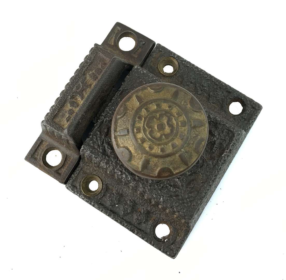 Latch ANTIQUE TILT TABLE Latch Table Lock Victorian latch Antique Tilt