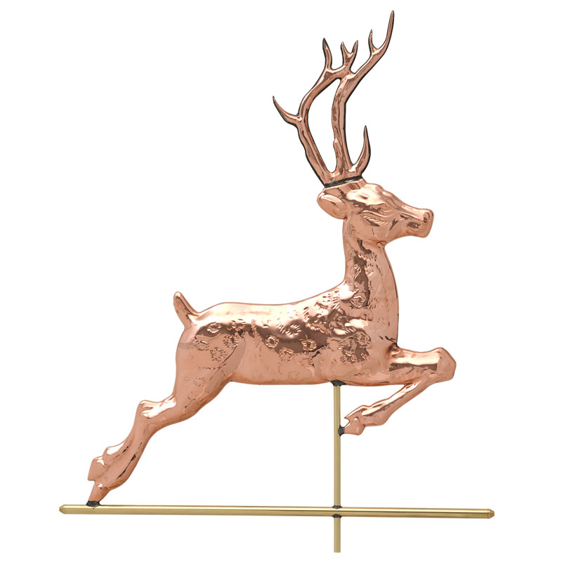 Backyard Expressions Leaping Deer Weathervane 
