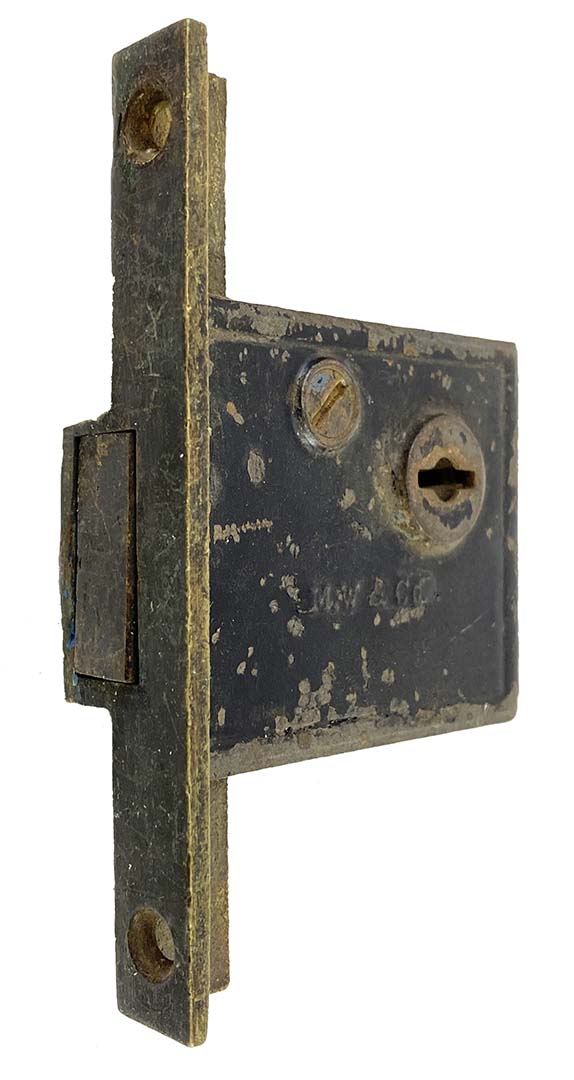Historic Houseparts, Inc. > Antique Mortise Locks > Antique Rabbeted