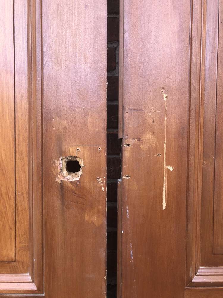 Historic Houseparts, Inc. > Pair of Antique Pine Pocket Doors