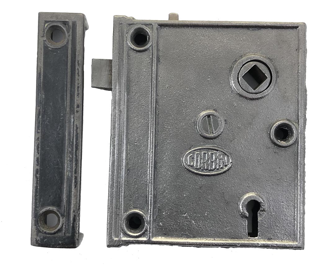 Vintage Chrome Mortise or Rim Lock Handle
