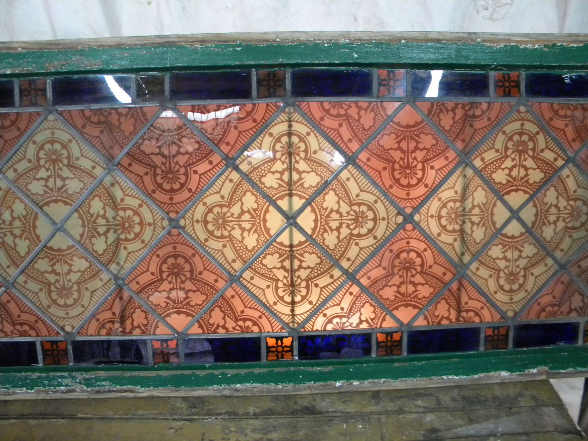 Historic Houseparts, Inc. > Antique Stained Glass > Antique Hand