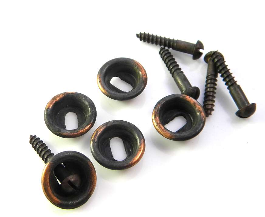 Historic Houseparts, Inc. > Vintage Window Stop Adjusters, Flashed