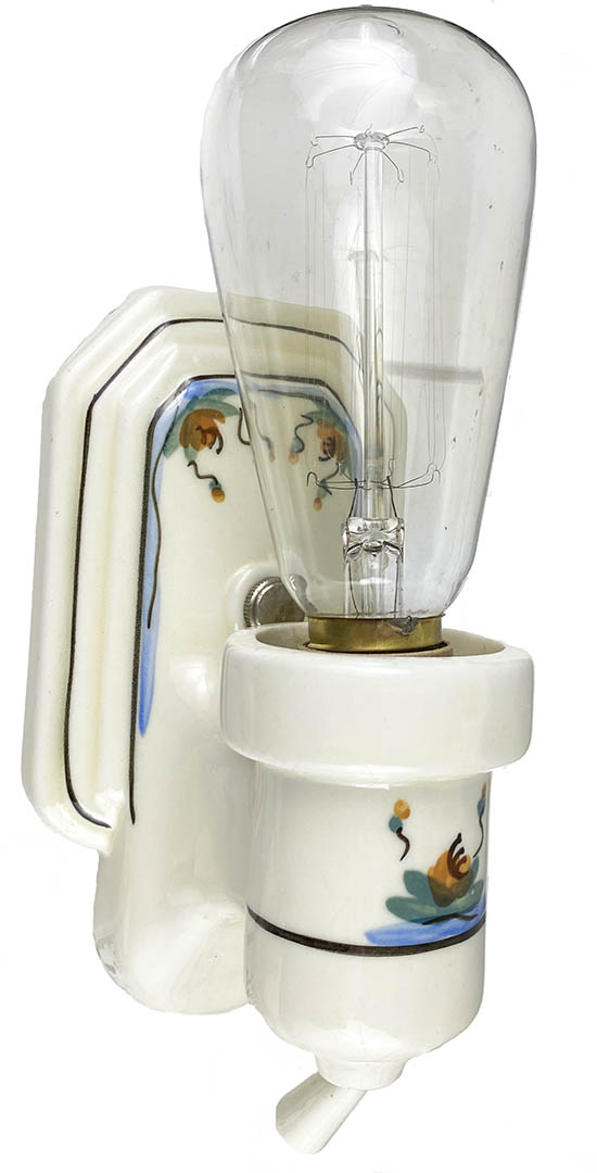 Historic Houseparts, Inc. > Antique Porcelain Light Fixtures > Antique