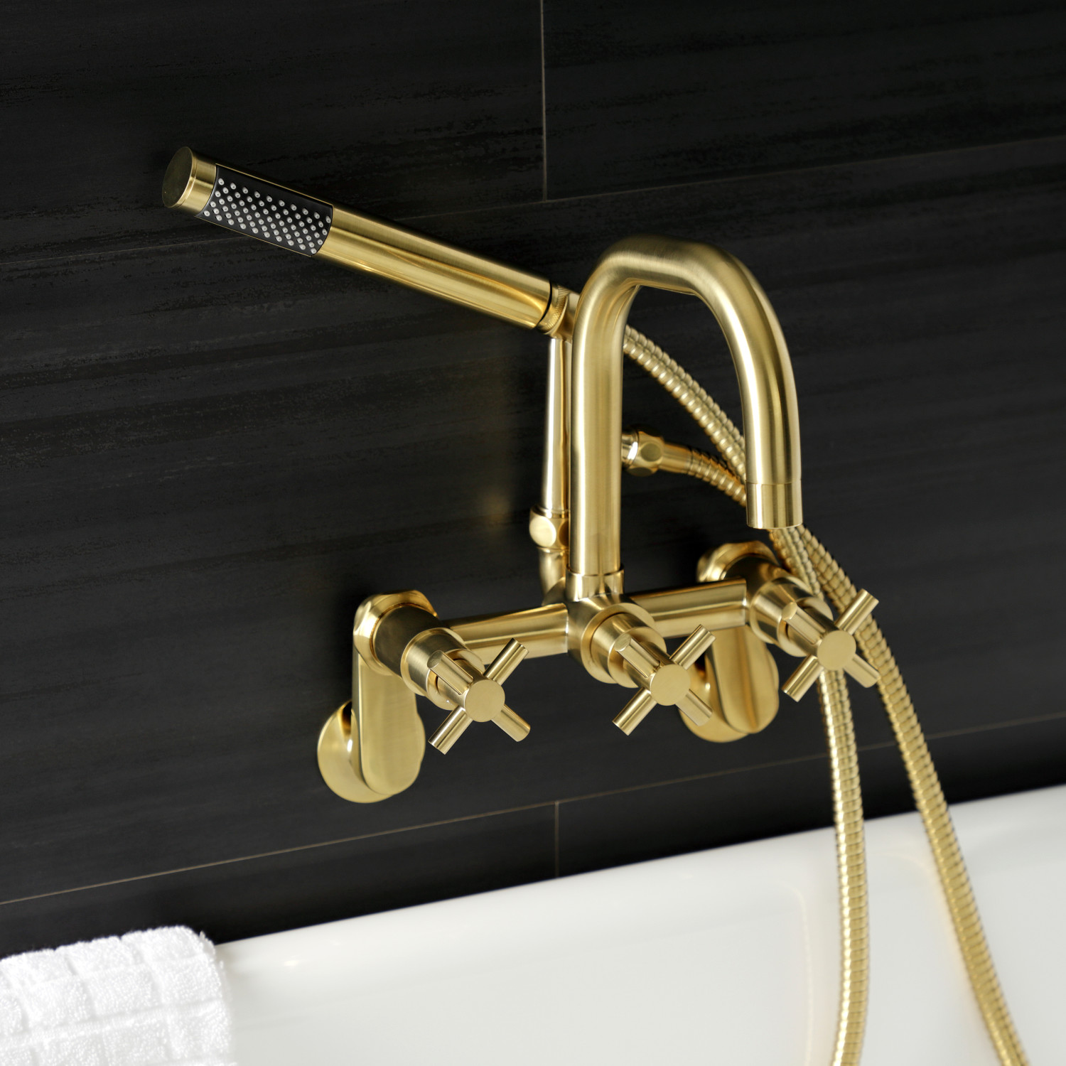 Historic Houseparts, Inc. > Bathtub Faucets > Aqua Vintage AE8457DX