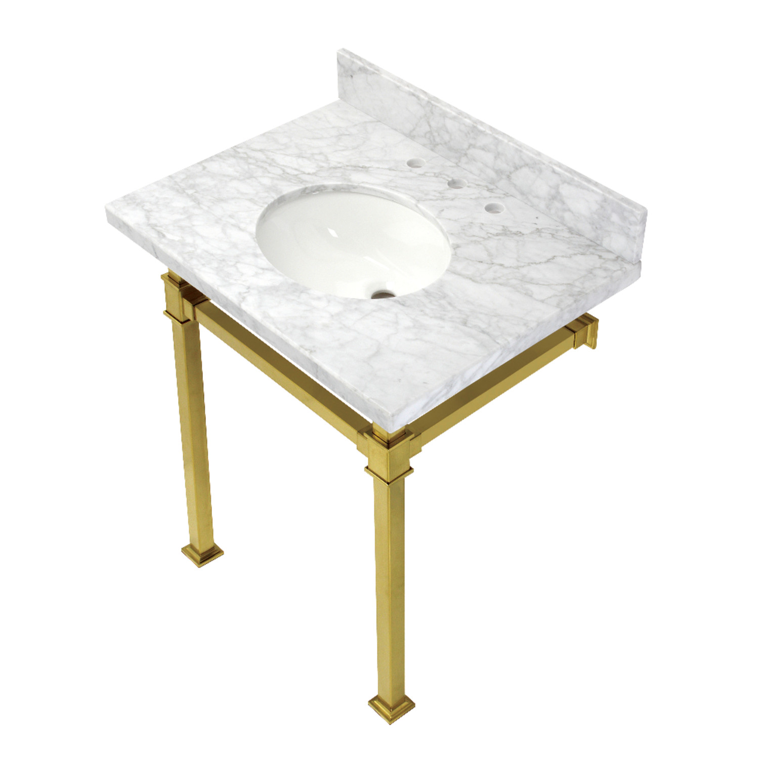 Historic Houseparts, Inc. > Console Sinks > Kingston Brass KVPB30MOQ7