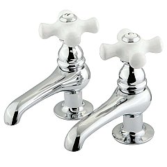 Separate Hot & Cold Faucets