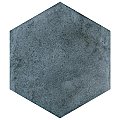 Matter Hex Blue 7-7/8" x 9" Porcelain Tile - Per Case of 10 - 3.80 Sq. Ft
