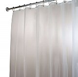 Oversized Frosted Shower Curtain Liner