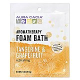Aura Cacia Foam Bath 2.5 oz - Refreshing Tangerine & Grapefruit