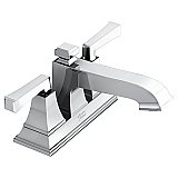American Standard Town Square® S 4-Inch Centerset 2-Handle Bathroom Faucet 1.2 gpm/4.5 L/min With Lever Handles - Polished Chrome