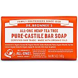Dr. Bronner's Hemp & Tea Tree Oil Pure Castile Bar Soap