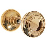 Elegant Doorknob Pair with Spindle - Multiple Finishes Available