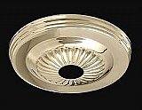 Light Fixture Ceiling Canopy - Solid Brass