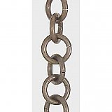 Lamp Chain, Antique Solid Brass