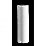 White Plastic candle Cover - Standard A19 - 4" High
