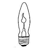 Flicker Flame Light Bulb