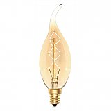 Incandescent Light Bulb: 40 Watt Timeless Vintage Inspired Amber Flame Light Bulb - 2 Pack