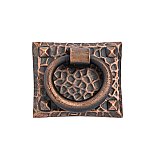 Arts & Crafts Collection Hammered Ring Pull - Oil Rubbed Bronze