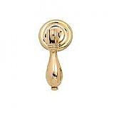 Colonial Revival Drop Pull - Round Backplate