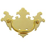 Chippendale Batwing Drawer Pull - 3" on center