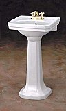 Petite 20" Mayfair Vitreous China Pedestal Lavatory / Sink