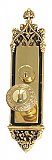 Gothic 16" Mortise Entry Door Set with Laurel Knob - Multiple Finishes