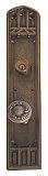 Oxford 18" Plate Entry Door Set with Lafayette Knob - Multiple Finishes
