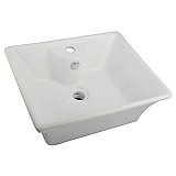 Fauceture Forte Vessel Sink - White