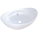 Fauceture Harmon Vessel Sink - White