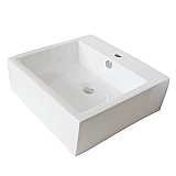 Fauceture Sierra Vessel Sink - White