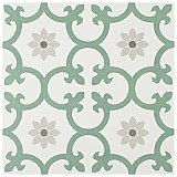 Daria Kale 9-3/4" x 9-3/4"  Porcelain Floor & Wall Tile - 16 Tiles Per Case - 10.88 Sq. Ft.