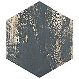 Gaugin Hex Catan Shadow 8-5/8" x 9-7/8" Porcelain Floor & Wall Tile - 25 Tiles Per Case - 11.5 Sq. Ft.