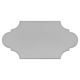 Textile Basic Provenzal Silver 6-1/4" x 12-3/4" Porcelain Tile - Sold Per Case of 20 - 9.43 Square Feet