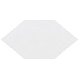 TexTile -  Basic Kayak White 6-1/2" x 12-1/2" Porcelain Floor & Wall Tile - 20 Tiles Per Case - 8.4 Sq. Ft.