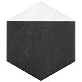 Peak Hex Blanco 8-5/8" x 9-7/8" Porcelain Floor & Wall Tile - 25 Tiles Per Case - 11.5 Sq. Ft.