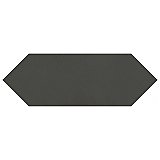 Kite Black 3-7/8" x 11-3/4" Porcelain Floor & Wall Tile - 40 Tiles Per Case - 11.2 Sq. Ft.