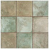 Kings Etna Sage 13-1/8" x 13-1/8" Ceramic Floor & Wall Tile - 10 Tiles Per Case - 12.2 Sq. Ft.