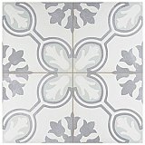 Amberley Orchid Mint 17-3/4" x 17-3/4" Ceramic Tile - Per Case of 5 - 11.14 Square Feet