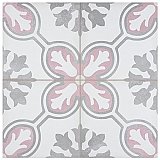 Amberley Orchid Pink 17-3/4" x 17-3/4" Ceramic Tile - Per Case of 6 - 13.32 Square Feet