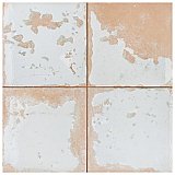 Kings Luxe Heritage White 17-5/8" x 17-5/8" Ceramic Floor & Wall Tile - Sold Per Case of 5 - 10.95 Sq. Ft.