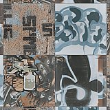 Urban Art Matte 17-5/8" x 17-5/8" Ceramic Floor & Wall Tile - 5 Tiles Per Case - 10.95 Sq. Ft.