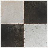 Kings Damero Ceramic Floor Tile 17-5/8" x 17-5/8" - Sold Per Case of 5 Tiles - 11.02 Square Feet Per Case